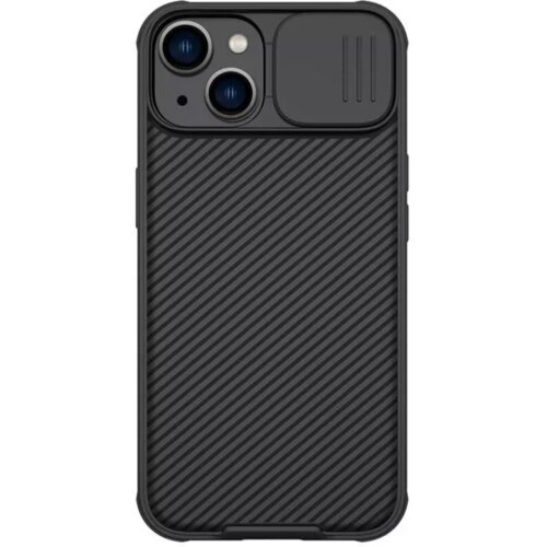  ZAŠTITNA MASKA NILLKIN CAMSHIELD PRO PC+TPU NAVLAKA ZA IPHONE 14/13 CRNA Cene