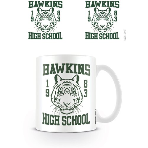 Grupo STRANGER THINGS MUG HAWKINS SREDNJA ŠOLA, (21241055) Cene