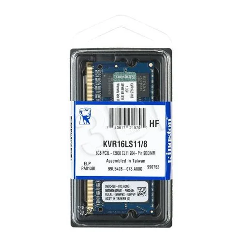  Za prijenosna računala Kingston DDR3L 8GB 1600MHz