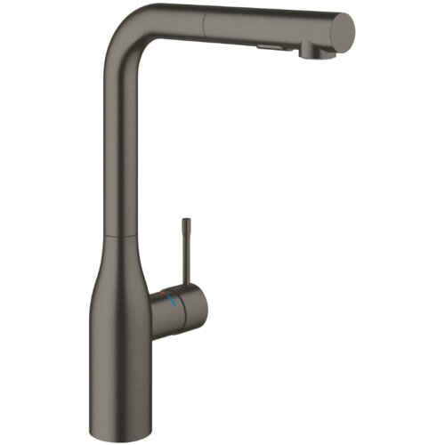 Grohe Essence slavina za sudoperu sa izvlačnim tu&amp;scaron;em HARD GRAPHITE 30270A00 Slike
