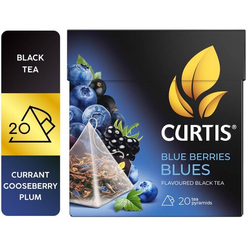 Curtis Crni čaj sa &amp;scaron;umskim voćem Blue Berries Blues 20/1 Slike