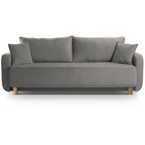 Micadoni Siva sklopiva/s prostorom za odlaganje sofa 231 cm Elen &amp;ndash; Slike