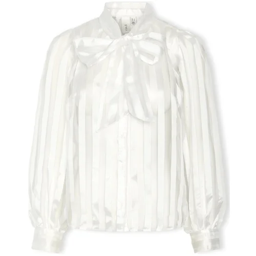 Y.a.s YAS Jose Shirt L/S - Star White Bijela