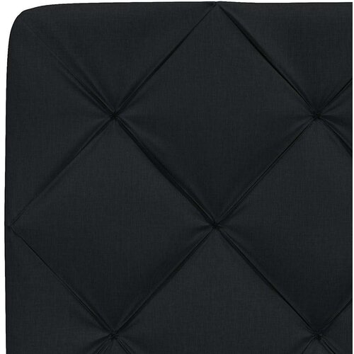 vidaXL Krevet s madracem crni 120 x 200 cm od tkanine Cene