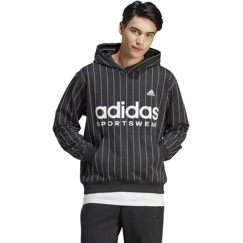 Adidas Pinstripe Fleece Hoodie Slike