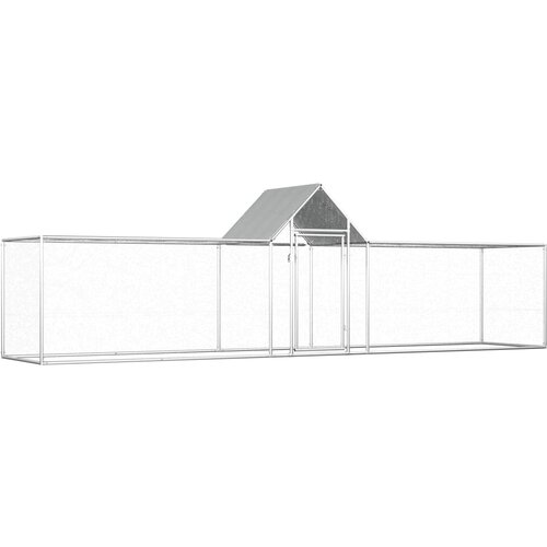  Kokošinjac od pocinčanog čelika 5 x 1 x 1,5 m Cijene