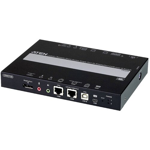Aten CN9950 1-Local-Remote Share Access Ena vrata 4K DisplayPort KVM prek IP Sw CN9950 KVM podalj&scaron;ek preko omrežnega kabla RJ45, (20419843) Cene