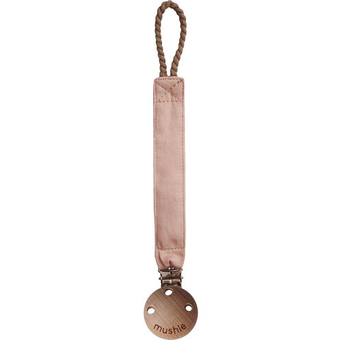Mushie drven lančić za dudu fabric blush Cijene