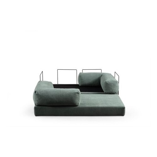 Atelier Del Sofa Dvosed Via Con, 200x100x 80 cm, Svijetlosiva Slike
