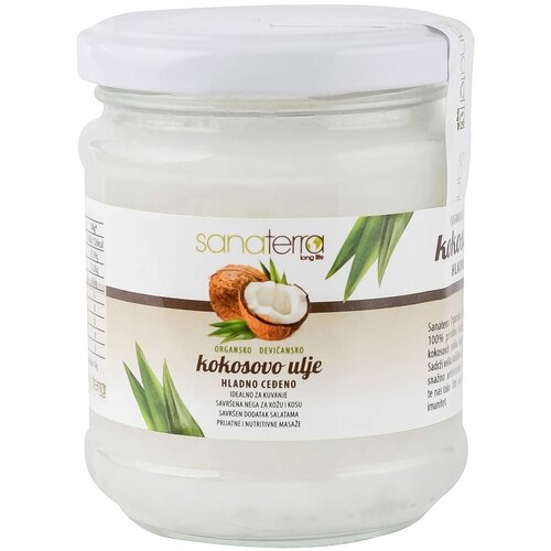 Sanaterra Organsko kokosovo ulje 150g Cene