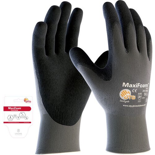 ATG rukavica MaxiFoam sivo-crna Cijene