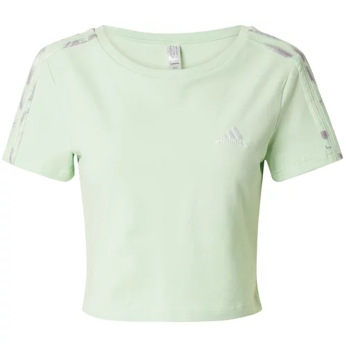 ADIDAS SPORTSWEAR Tehnička sportska majica 'BABY' svijetlosiva / menta / srebro / bijela