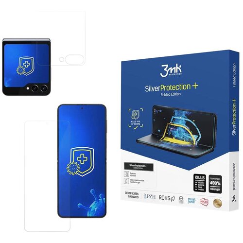 3mk SAMSUNG GALAXY Z FLIP 5 - SILVERPROTECTION+ FOLDED EDITION, (21966817) Slike