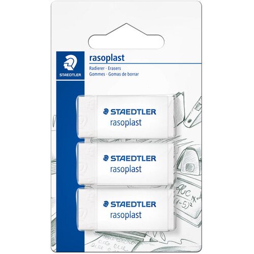 Gumica RASOPLAST B30 PK3 STAEDTLER 526B3 BK3D BLISTER Cijene