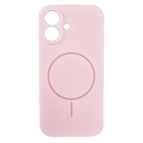  Silikonska futrola Magsafe LUX Iphone 17 PUDER ROZE Slike