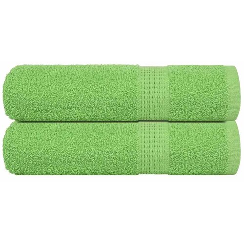  Ručnici za tu&scaron;iranje FROGN 2 kom. Zelene boje jabuke 70x140 cm 360 g/m&sup2; - Jabukova zelena 70 x 140 cm 2 Cijene