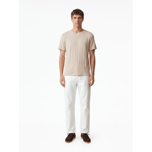 Reserved Majica slim fit - bež Cene