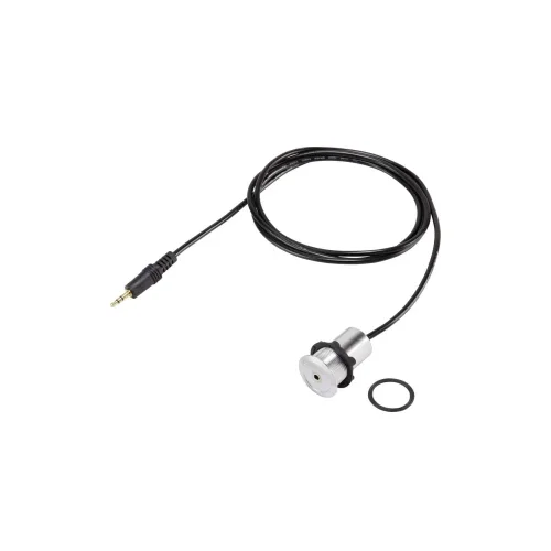 TRU COMPONENTS Klinken audio priključni kabel [ klinken utikač 3.5 mm - klinken utičnica 3.5 mm] 1.45 m srebrne boje