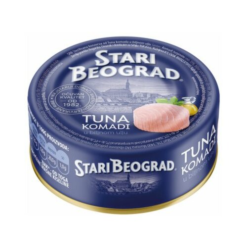 Stari Beograd tuna komadi 160g limenka Slike