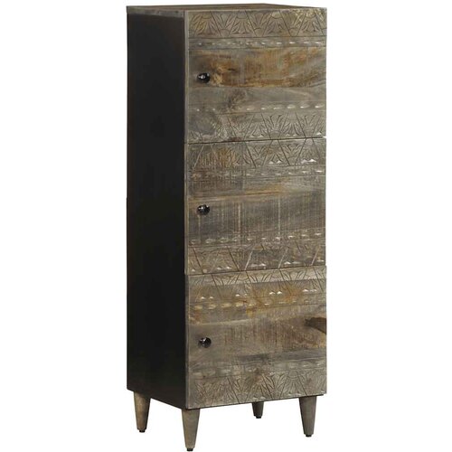 VidaXL Visoka omarica 40x33x110 cm trden mangov les Slike