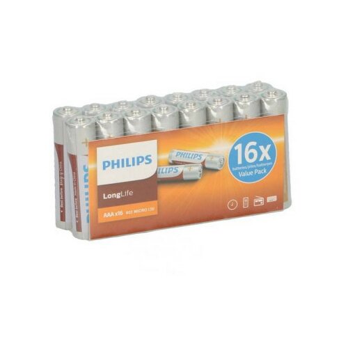 Philips longlife baterija (1/16) R03/AAA Slike