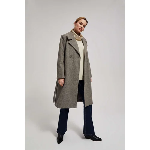 Moodo Coat with belt