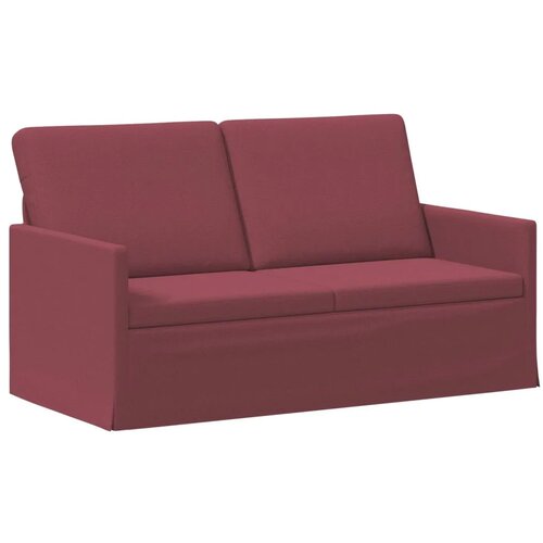  Set sofe 2 pcs Vinska crvena Tkanina - boja crnog vina Jednostruka + Dvostruka (140 cm) Slike