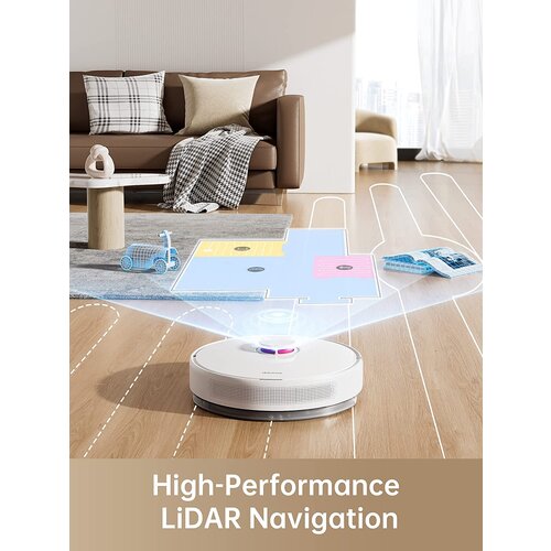Dreame d10 Plus robot usisavač, 4000 Pa, 5200 mAh, 46W, bijeli Cijene