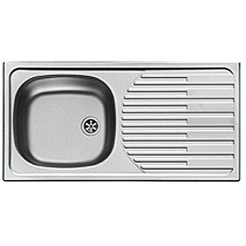 Admiral Ugradbeni sudoper CA 1 (86 x 43,5 cm, Plemeniti čelik) + BAUHAUS jamstvo 5 godina Slike