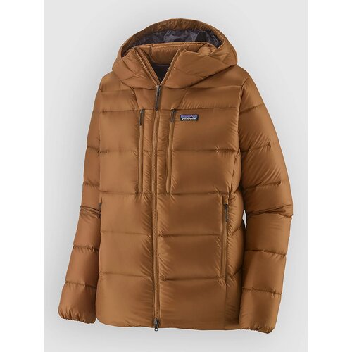 Patagonia Fitz Roy Down Hoody Jacket deer brown Cene