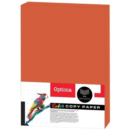  Papir barvni a4 80g intenziv optima 1/500 OPTIMA - ORANŽEN-ŽAFRAN Cene