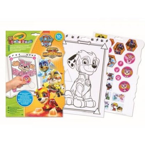 Crayola Crayola: Barvanka s nalepkami - Tačka patrulja Cene
