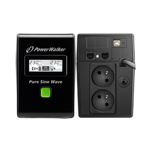 Powerwalker VI 800 SW FR uninterruptible power supply (UPS) Line-Interactive 0.8 kVA 480 W 2 AC outlet(s) Cijene