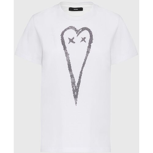 Diesel T-shirt - TSILYE53 T-shirt white Slike