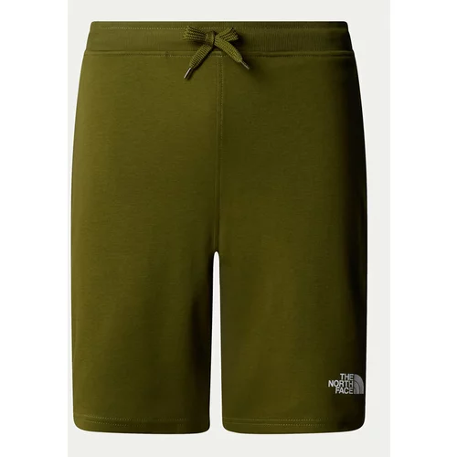 The North Face Športne kratke hlače Graphic NF0A3S4F Zelena Regular Fit