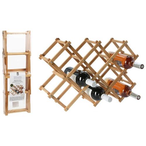  Stalak za boce Excellent Houseware 784230710 Bambus 54 5 x 16 5 x 36 5 cm Cijene