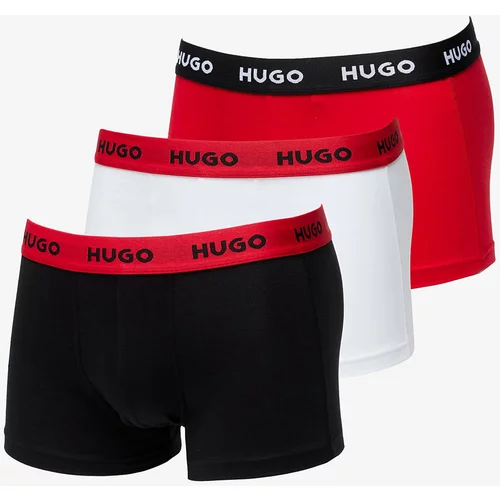Hugo Boss Bokserice crvena / krvavo crvena / crna / bijela