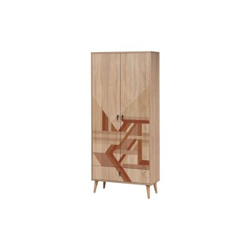 Hanah home Ormar City GardropFlow 80x190x45cm &amp;Scaron;areni Slike