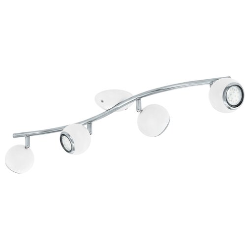 Eglo Bimeda spot/4, led, gu10, 4x3w, 4x240lm, bela/hrom Slike