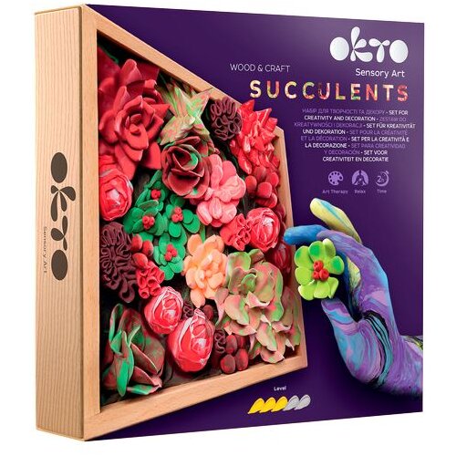  OKTO Set za modeliranje sukulenata 21 x 21 cm DESIRE KORIŠTENO Cijene