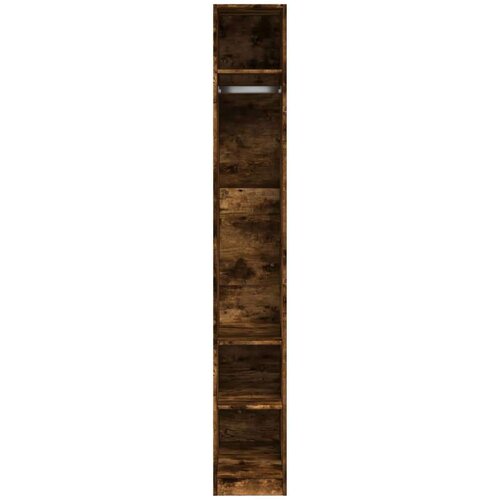 VidaXL Ormar boja dimljenog hrasta 30x50x200 cm od konstruiranog drva Slike