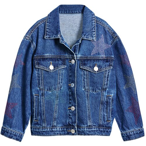 Desigual Prehodna jakna modra / roza Cene