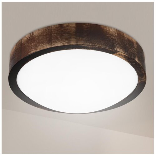  Brilagi - LED stropno svetlo CARVALHO SLIM SMOKEY LED/20W/230V hrast prečnik 27,5 cm Cene