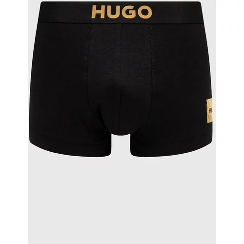 Hugo Boksarice in nogavice moški, črna barva