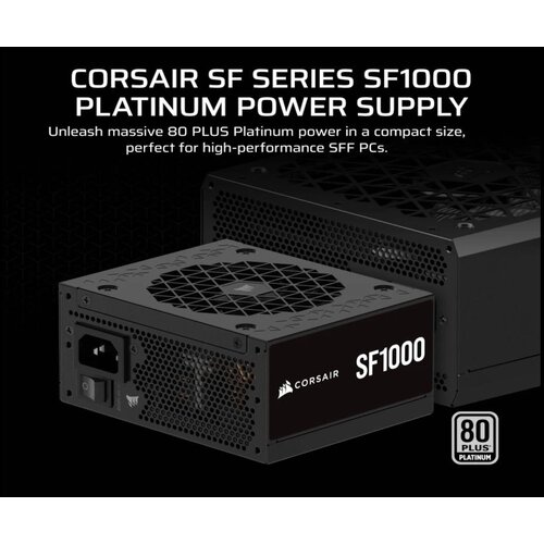 Mapex Napajanje SF1000 1000W SFX 80+ Platinum Modularno Crno Slike