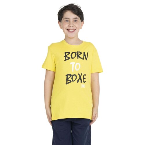 Leone 1947 Majice s kratkimi rokavi Boy T-Shirt Short Sleeves Sporty 1947 Rumena Cene