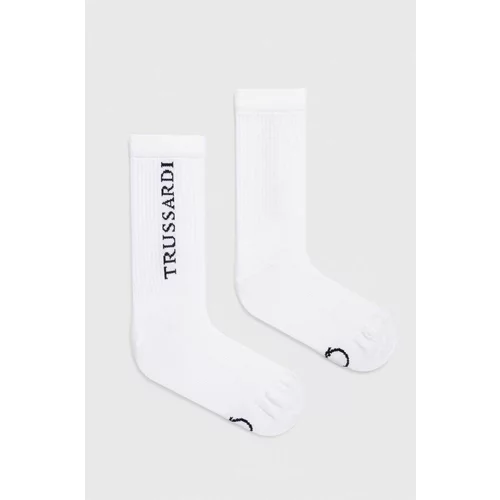 Trussardi Čarape za muškarce, boja: bijela