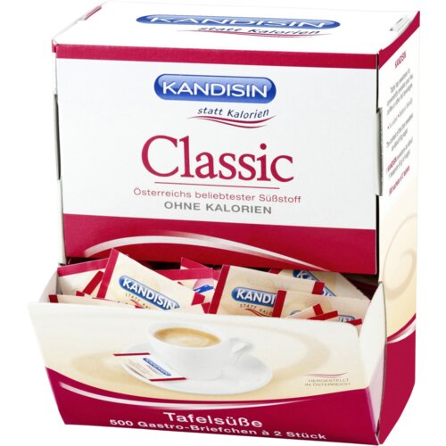 Kandisin Classic, mala pakiranja - 500 vrečk po 2 kosa Cene