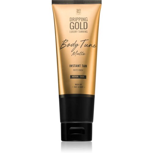 Dripping Gold Luxury Tanning Body Tune samoporjavitvena krema za telo in obraz s takojšnim učinkom Medium-Dark 125 ml Cene