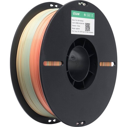 ESUN PLA-Silk Rainbow Flaming Mountain - 1,75 mm / 1000 g Slike